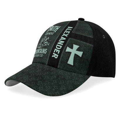 Faith Can Move Mountains - Personalized Classic Cap