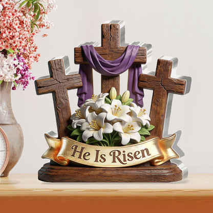 Victory Of The Risen King - Custom Shaped Acrylic Plaque GAPJS10121
