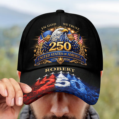 In God We Trust - Personalized Classic Cap