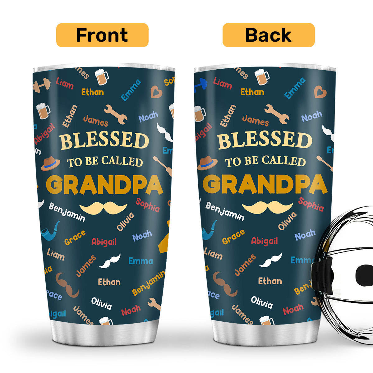 Blessed To Be Called - Personalized Stainless Steel Tumbler