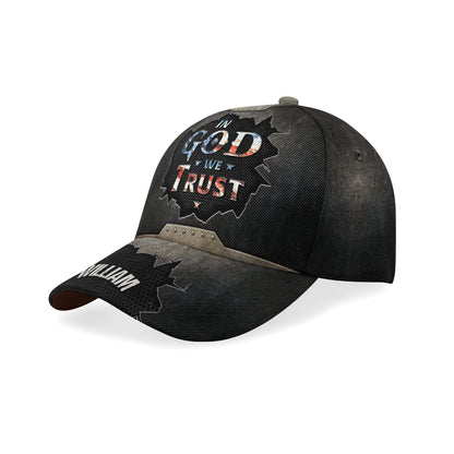 In God We Trust - Personalized Classic Cap