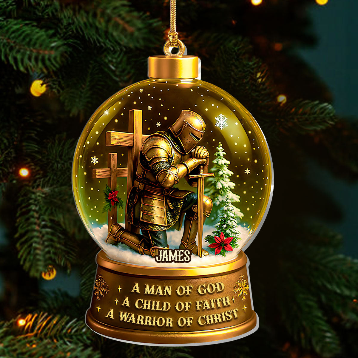 Child Of God - Personalized Acrylic Ornament GOJS10018