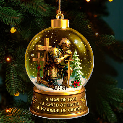 Child Of God - Personalized Acrylic Ornament GOJS10018