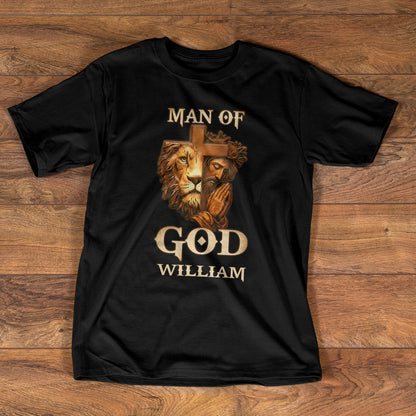 Man Of God - Personalized 2D Unisex T-shirt GMJSTS200042