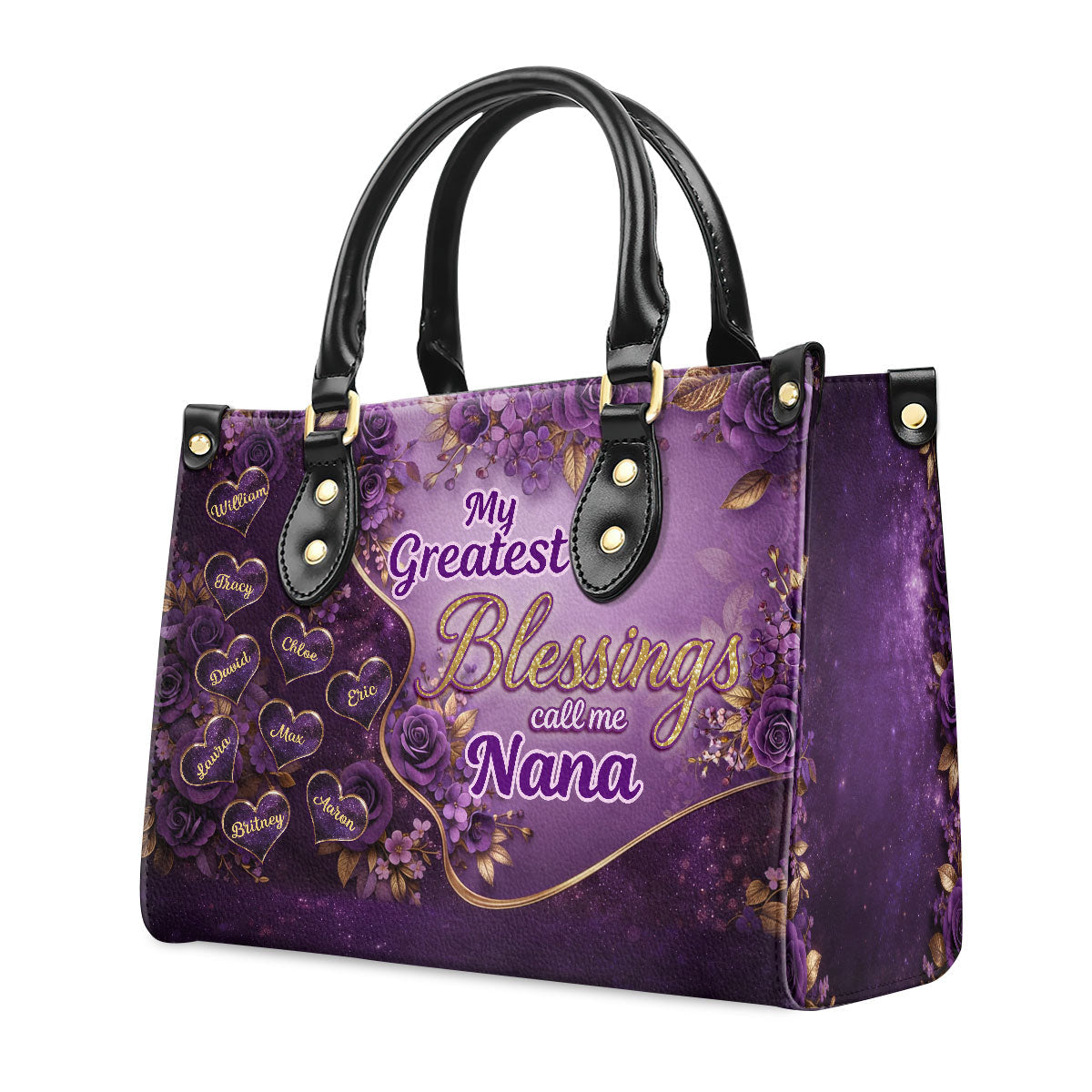 Faith-Inspired - Personalized Leather Handbag GMJSLB200091