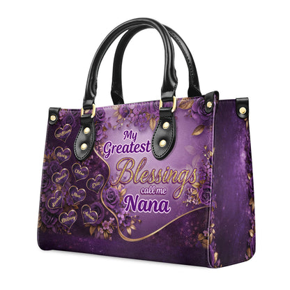 Faith-Inspired - Personalized Leather Handbag GMJSLB200091
