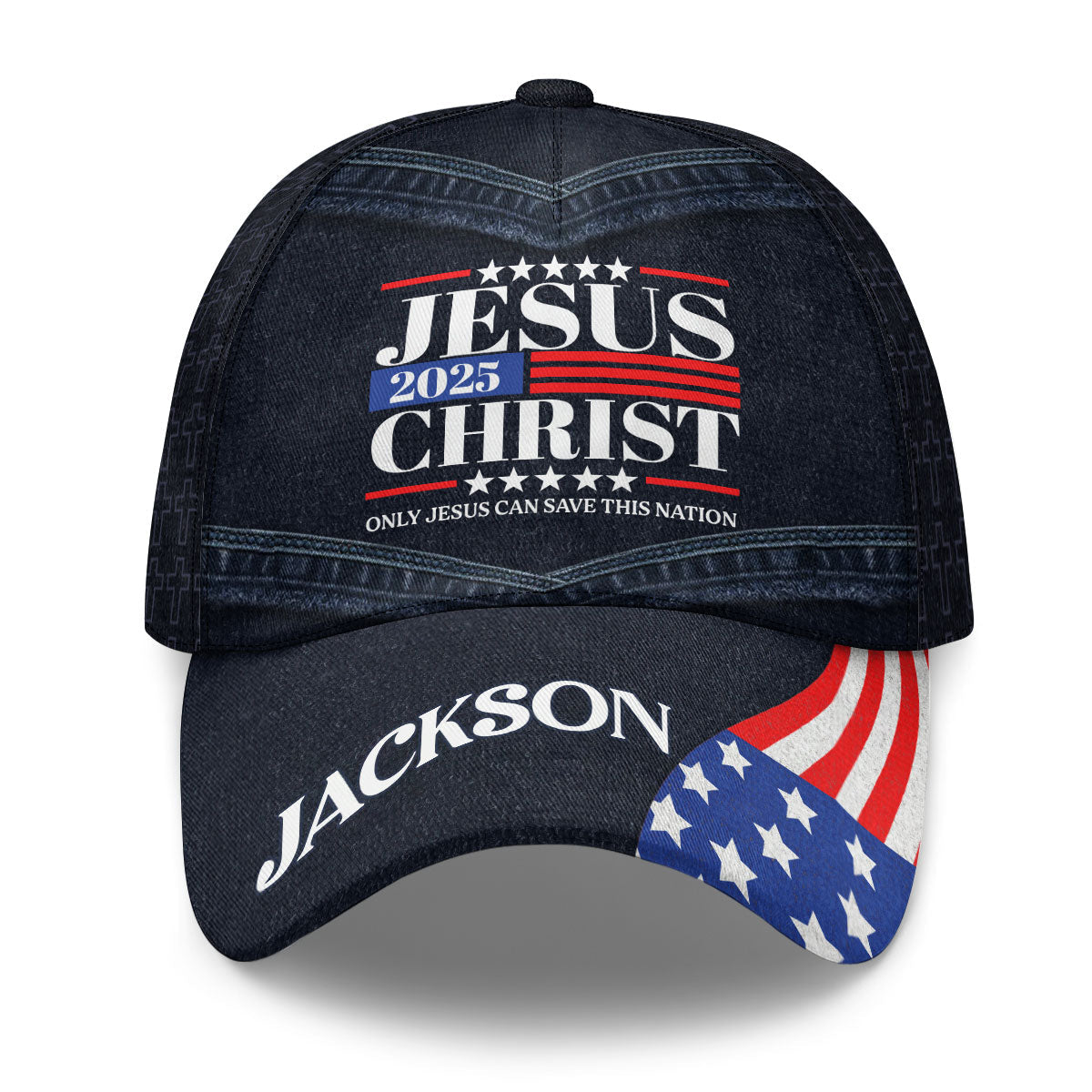 Jesus 2025 - Personalized Classic Cap - Faith Christian Gift for Him