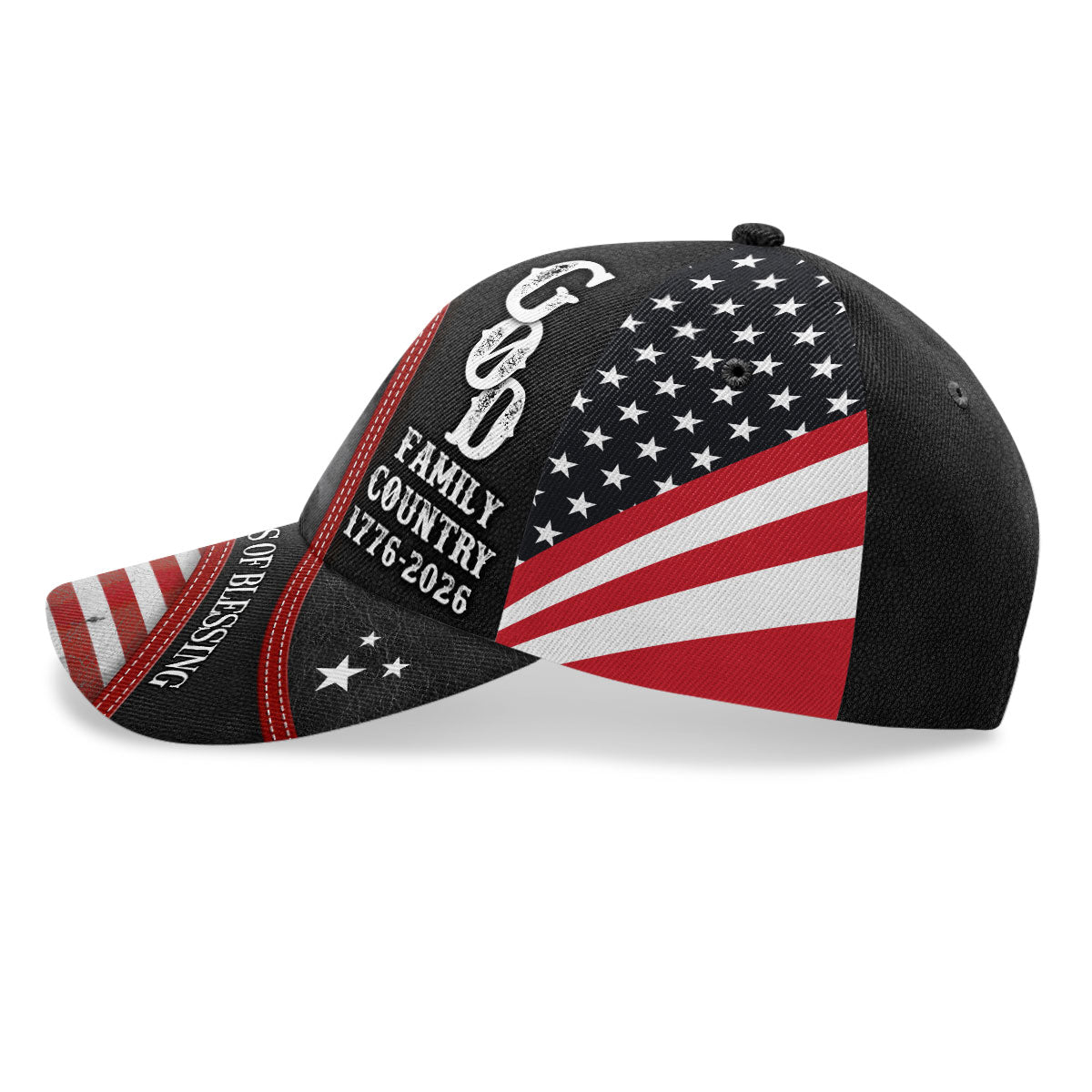 Blessings of Freedom - Custom Patriotic Cap