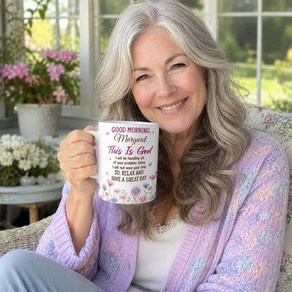 Faith-Inspired Morning Gift - Personalized Coffee Mug