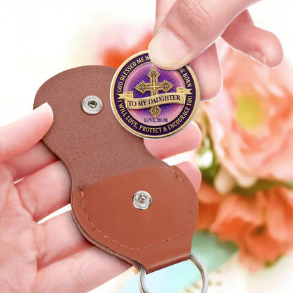 To My Daughter - Personalized Pocket Hug Keepsake