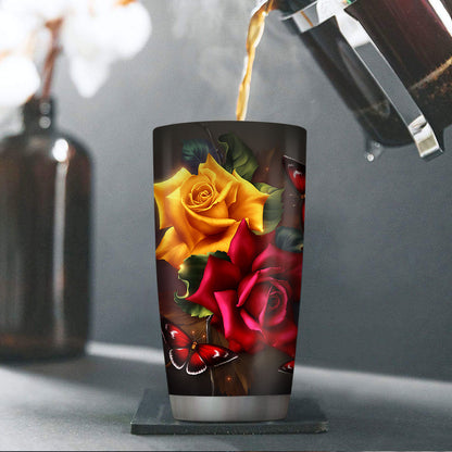 Not Luck Just Blessed - Personalized Stainless Steel Tumbler