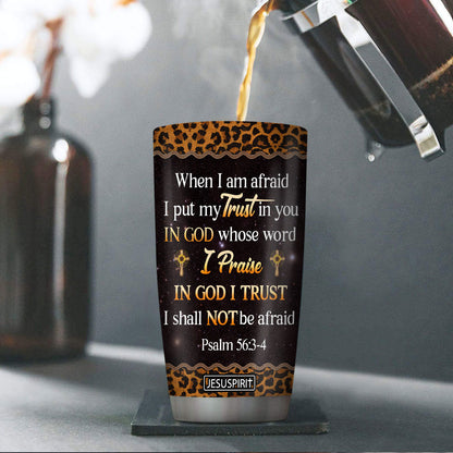 Trust in God - Personalized Stainless Steel Tumbler