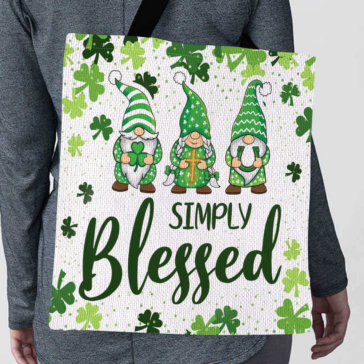 Simply Blessed - Personalized Tote Bag GTTJS10207