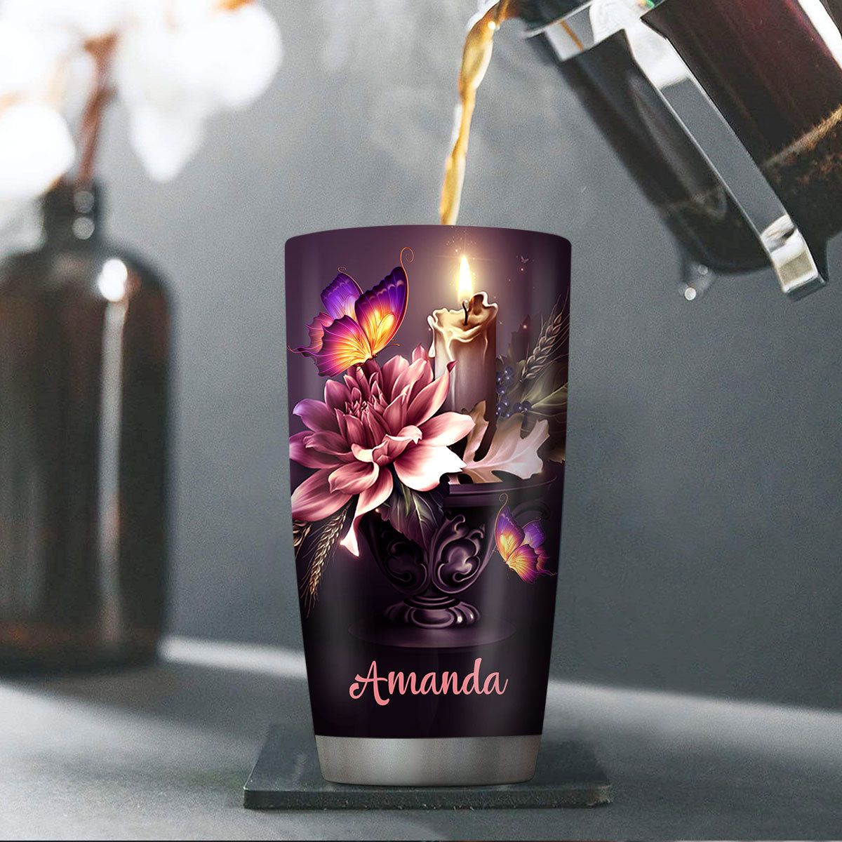 I Will Not Fear - Personalized Stainless Steel Tumbler