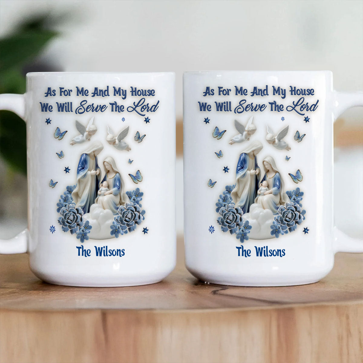 As For Me And My House - Christian Inspirational Coffee Mug
