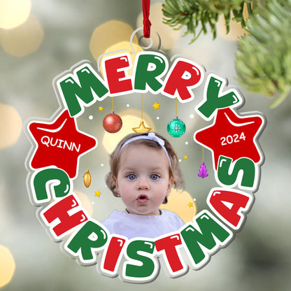 Christmas Gift - Personalized Acrylic Ornament GOJS10178