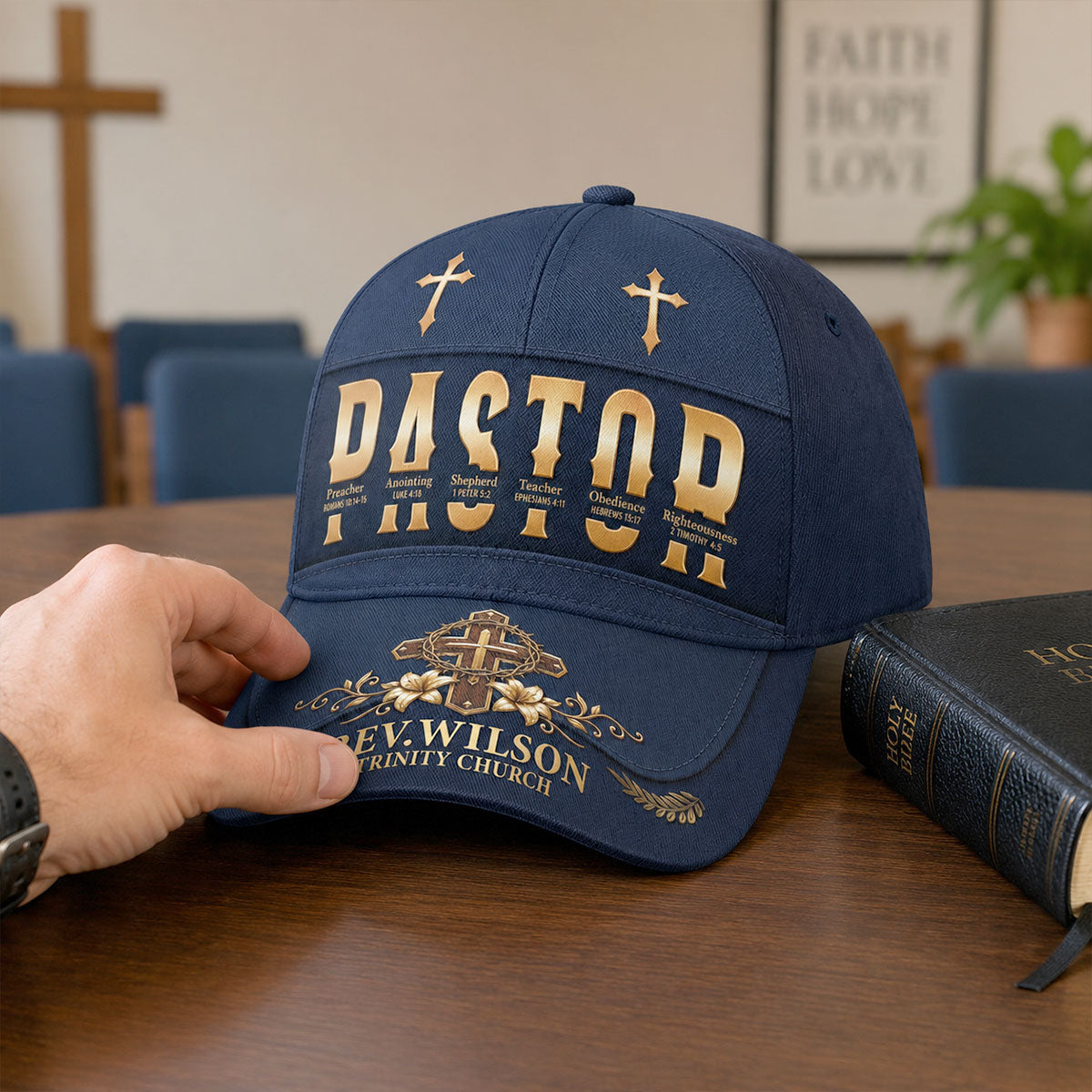 Heart Of A Servant Leader - Personalized Classic Cap