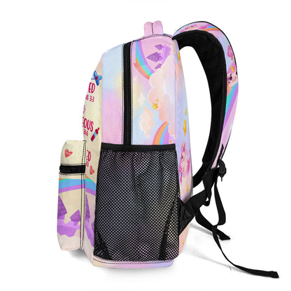 God Says I Am - Personalized Backpack Faith Inspirational