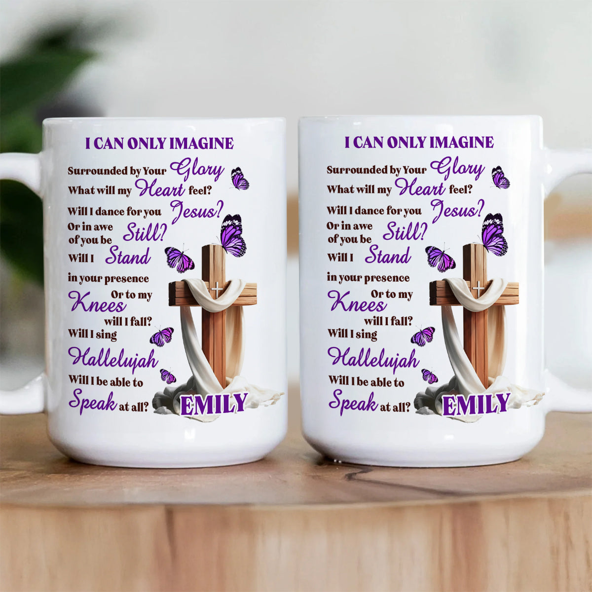 Faith-Inspired - Personalized Ceramic Coffee Mug