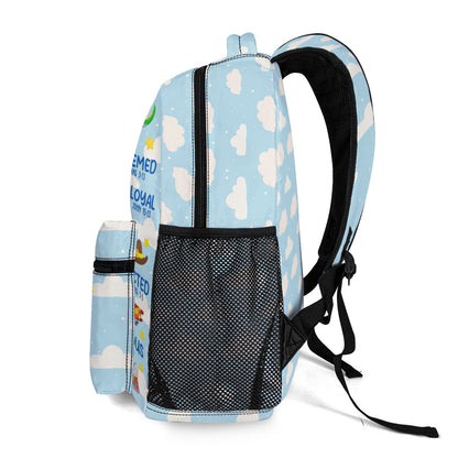 God Says I Am - Personalized Kids Backpack
