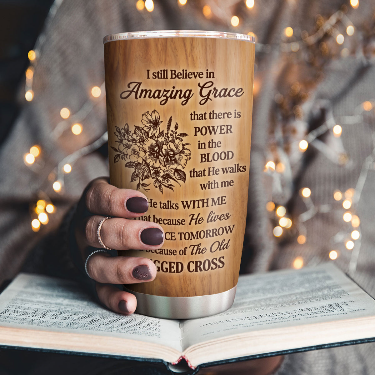 Faith-Inspired - Personalized Stainless Steel Tumbler