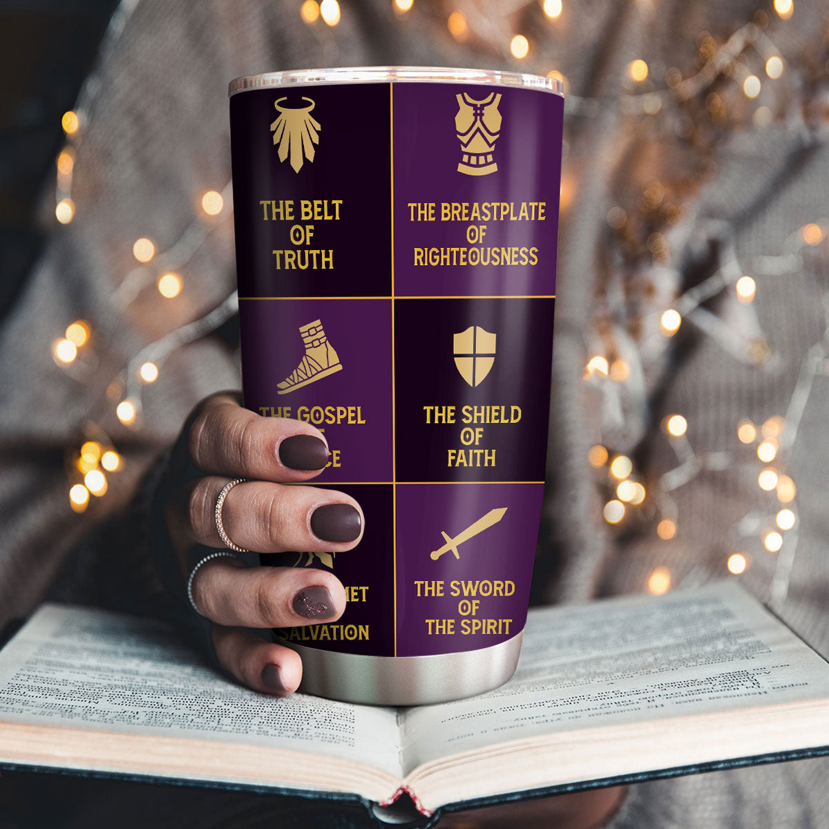 Faith Quote - Personalized Stainless Steel Tumbler