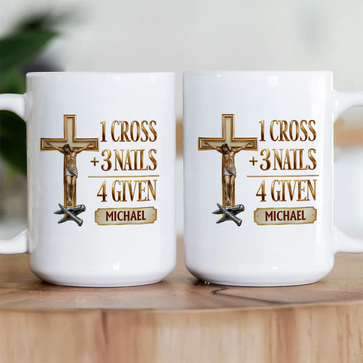 Faith-Inspired - Personalized Christian Coffee Mug