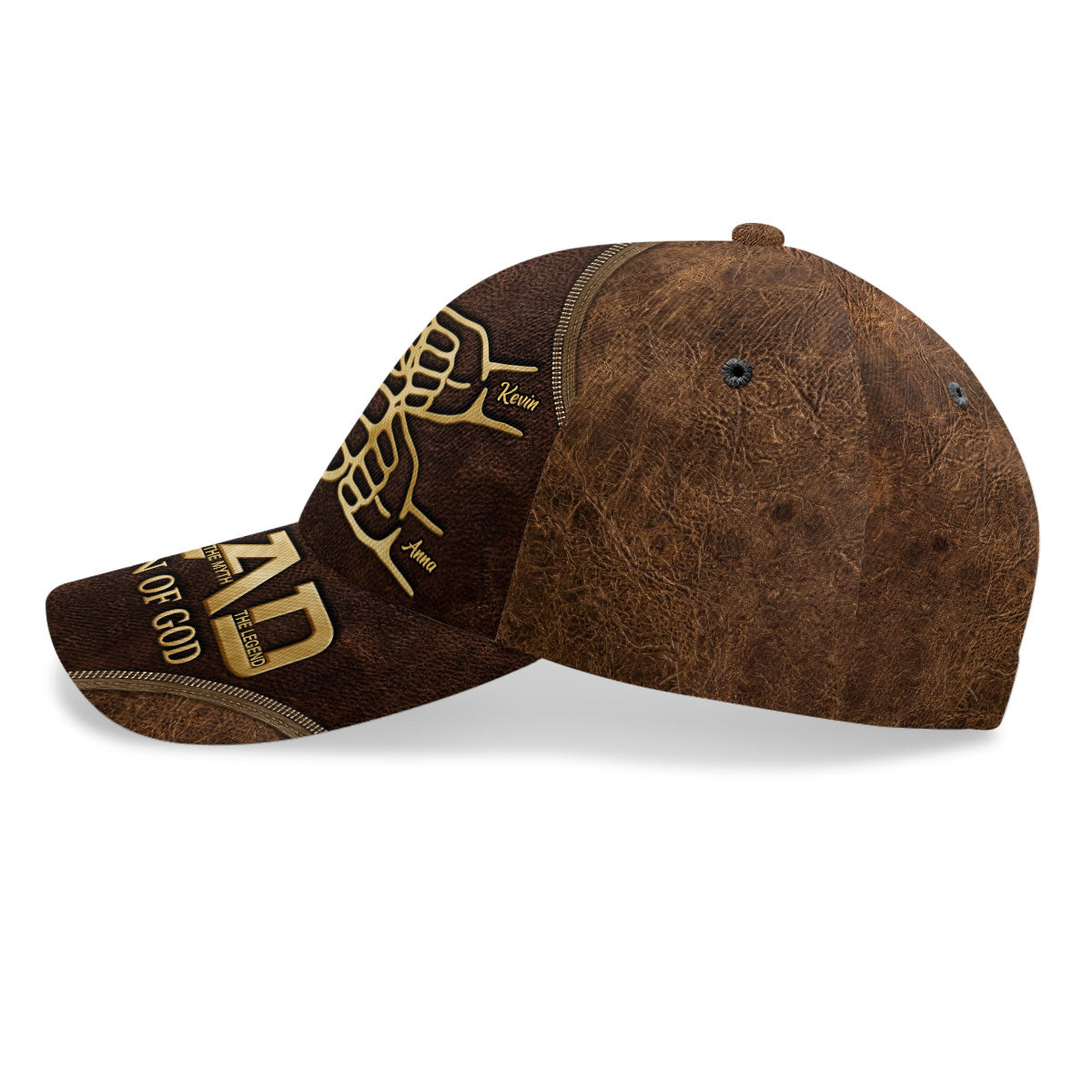 Dad The Man The Myth The Legend - Personalized Classic Cap