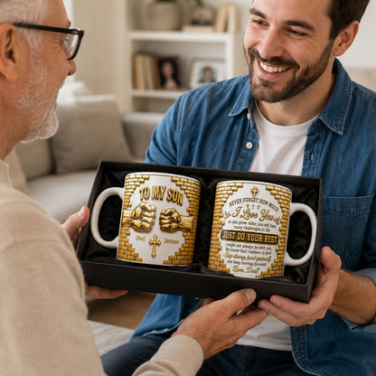 Just Do Your Best - Personalized Ceramic Coffee Mug