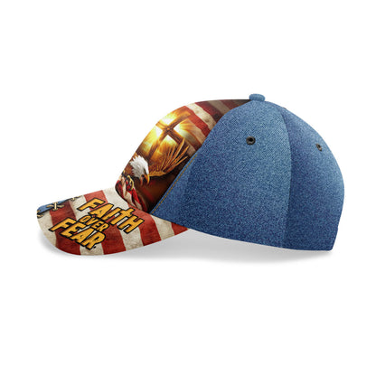 Faith Over Fear - Personalized Classic Cap - Gift For Men