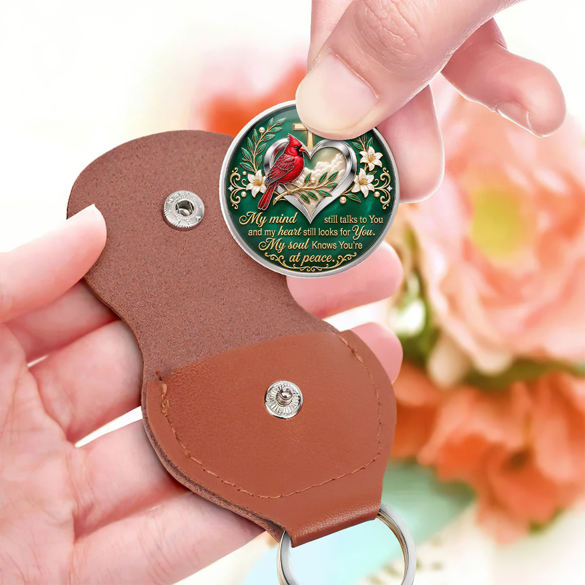 In Memory of a Loved One - Personalized Pocket Hug Keepsake