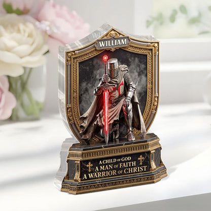 Faith - Custom Shaped Acrylic Plaque GAPJS10078