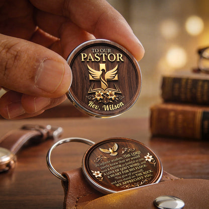 To Our Pastor in Infinite Wisdom - Personalized Christian Keepsake