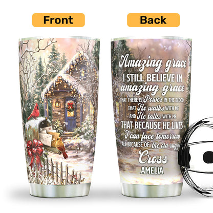 Amazing Grace - Personalized Stainless Steel Tumbler