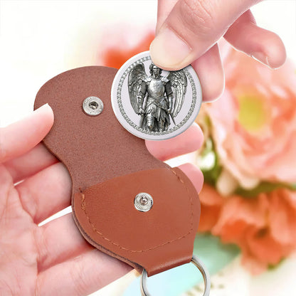 Archangel Michael Guardian - Personalized Pocket Hug Keepsake