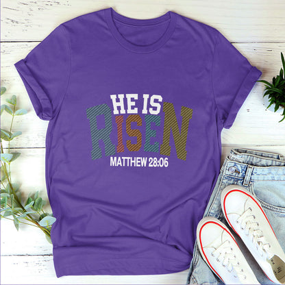 He Is Risen - 2D Unisex T-shirt GMJSTS200090