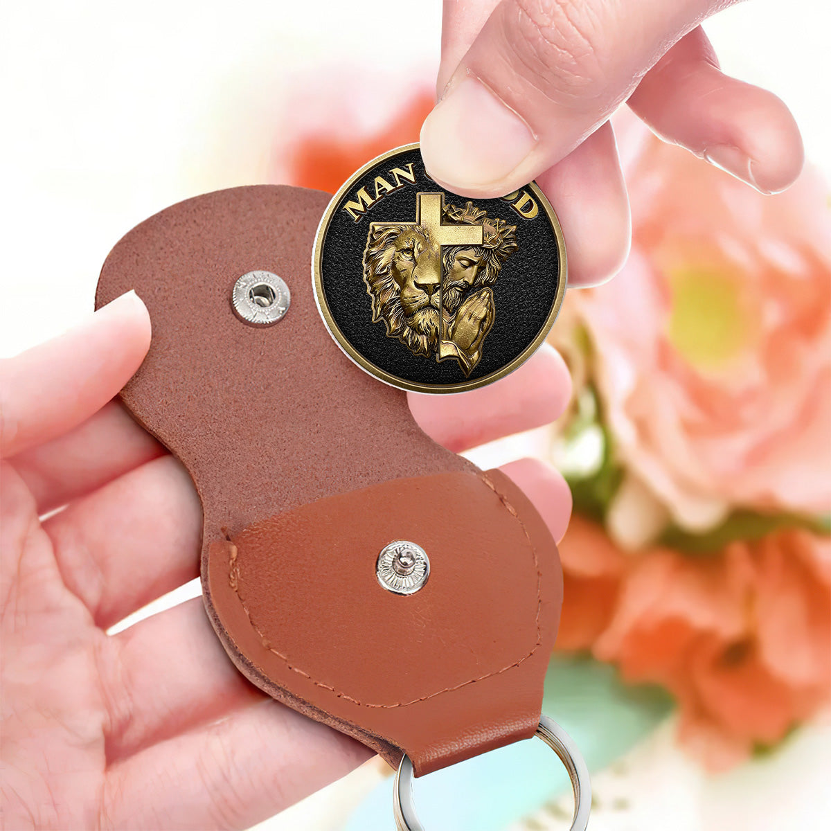 Man Of God - Personalized Pocket Hug Gift
