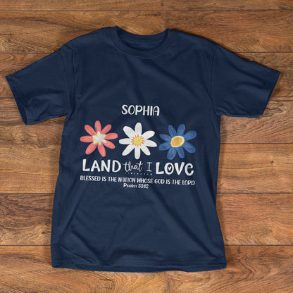 Land That I Love - Personalized 2D Unisex T-shirt GMJSTS200055