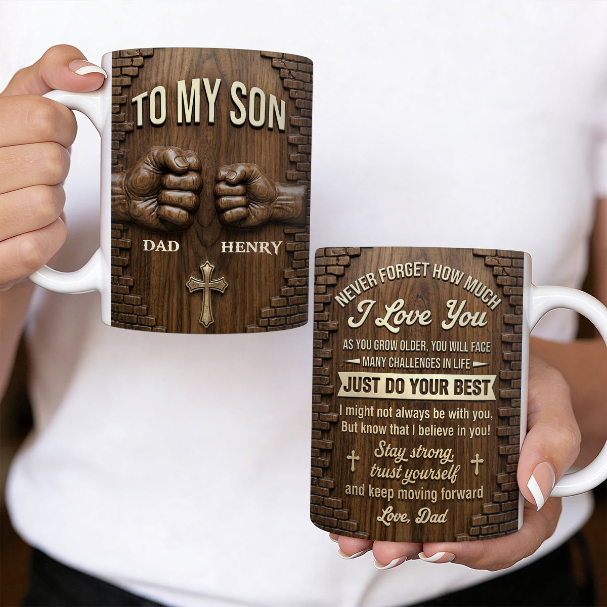Love You Always - Personalized Ceramic Coffee Mug