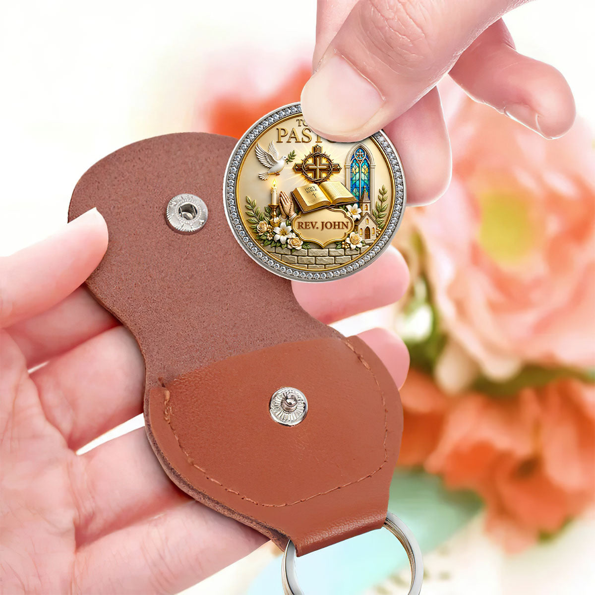Heart Of A Servant Leader - Personalized Christian Keepsake