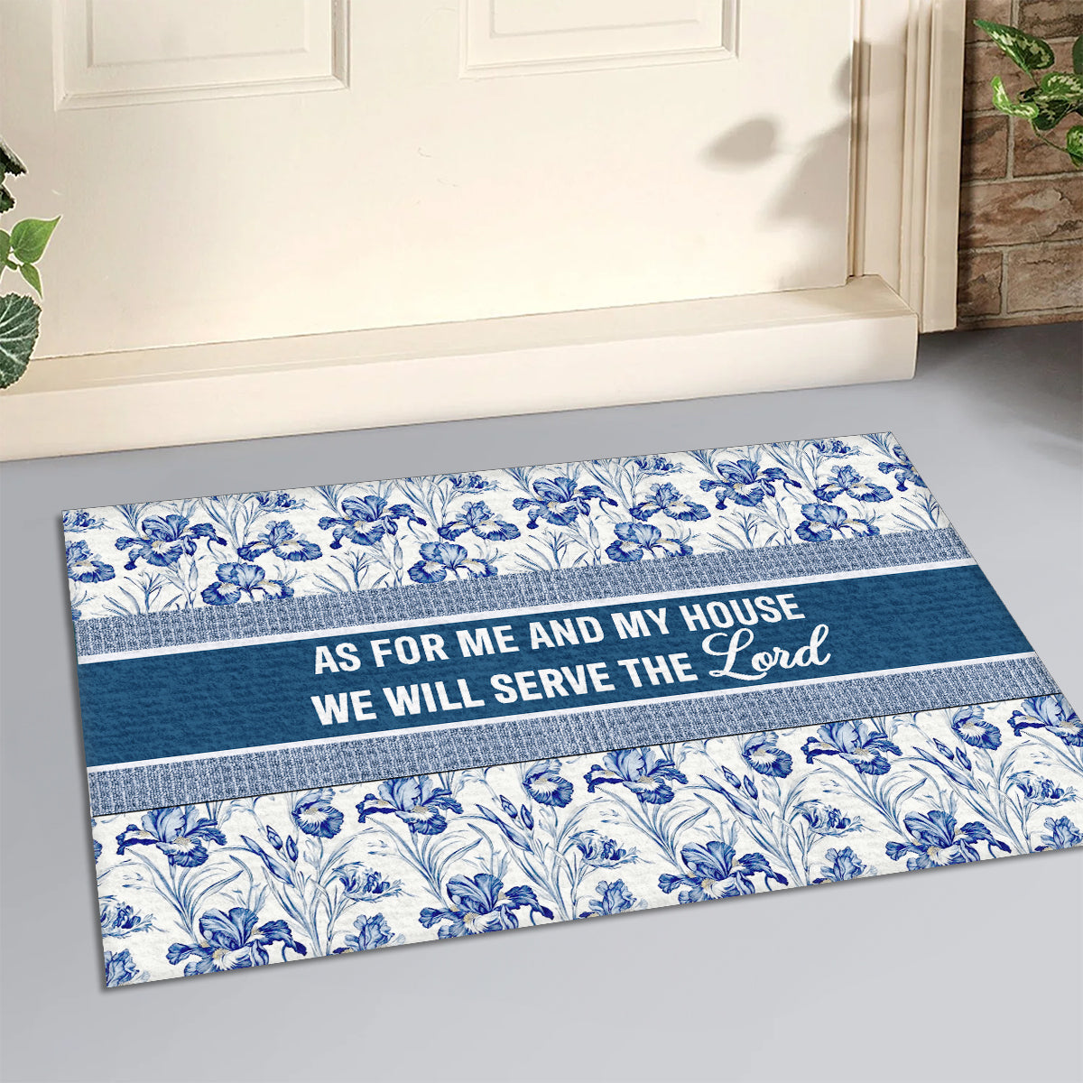 Bible Verse - Inspirational Christian Doormat GDMJS10080