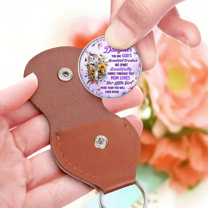 God's Beautiful Daughter - Gift for Daughter - Personalized Pocket Hug Keepsake