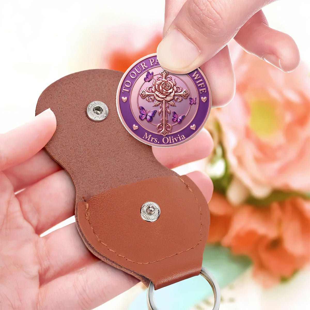 Faith and Strength - Personalized Christian Keepsake for Her
