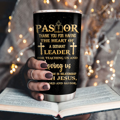Faith Inspirational - Personalized Stainless Steel Tumbler 20oz