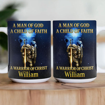 Man Of God - Personalized Ceramic Coffee Mug