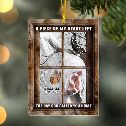 Sentimental Christian Keepsake - Personalized Acrylic Ornament GOJS10104