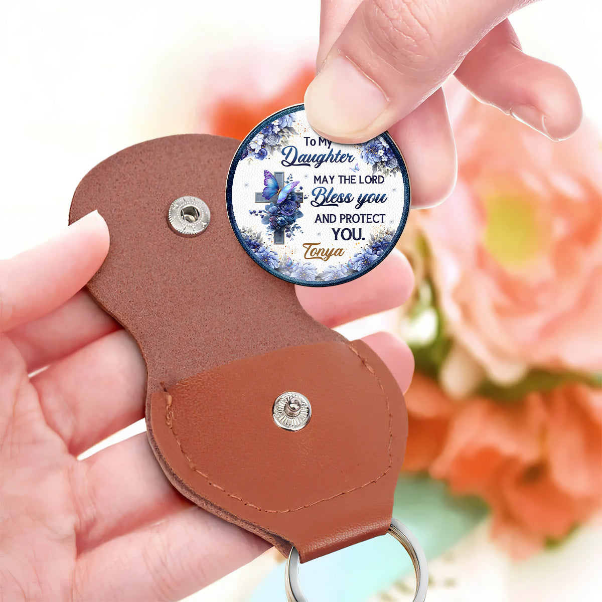 May The Lord Bless You - Christian Keepsake Pocket Hug