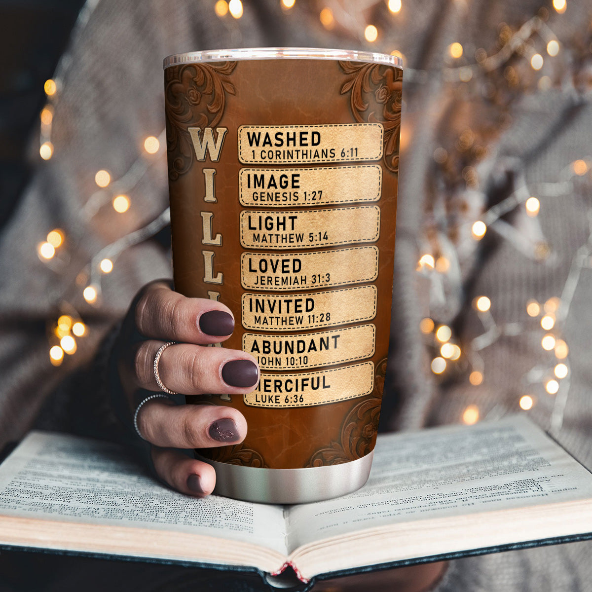 Faithful Drinkware - Personalized Stainless Steel Tumbler