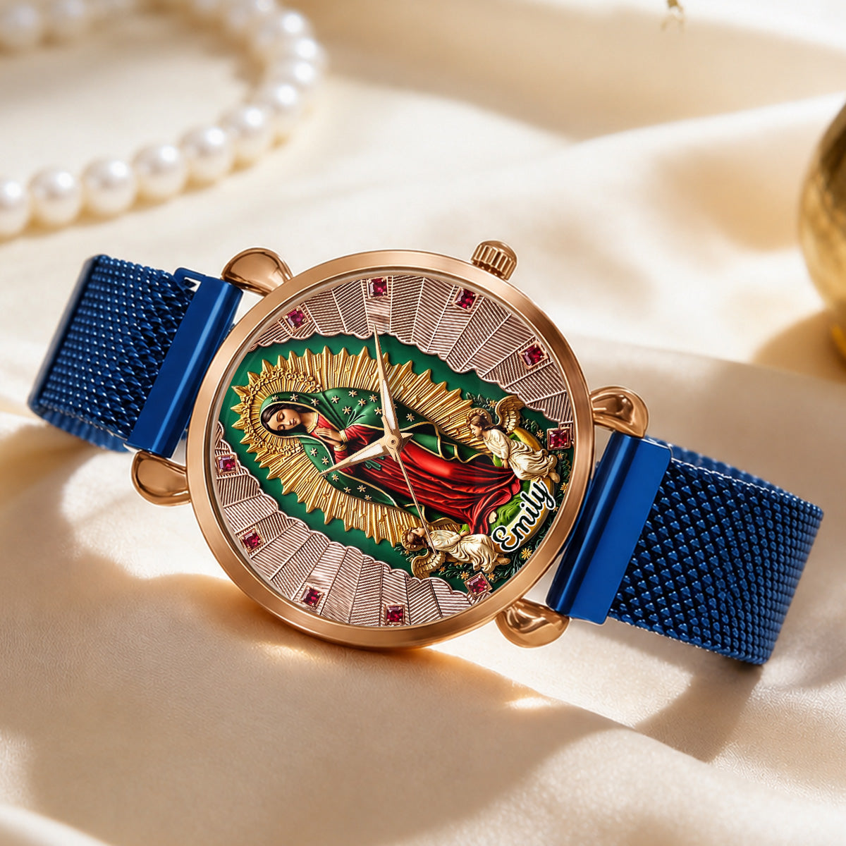 Our Lady Of Guadalupe - Personalized Women's Wrist Watch TC100026