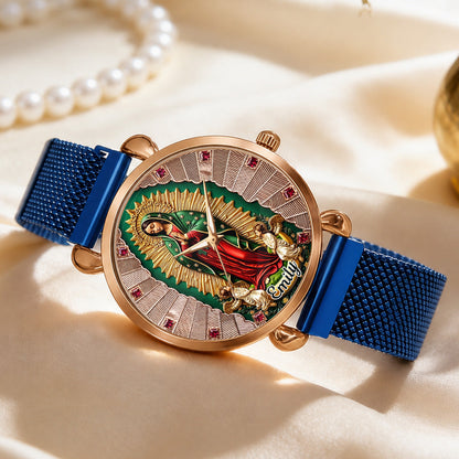 Our Lady Of Guadalupe - Personalized Women's Wrist Watch TC100026